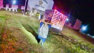 Perp Steals Ambulance and Ends Up in Front of Sheriff's Office