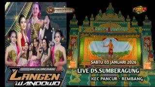 🔴LIVE KETOPRAK #LANGEN WANDOWO #DS.SUMBERAGUNG PANCUR REMBANG LAKON: RADEN WIJAYA NGRATU 03#01#26