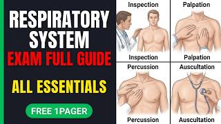 Respiratory Examination: Inspection, Palpation, Percussion & Auscultation