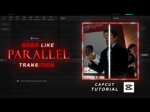 Easiest @Hoboeditsss like Parallel Transition in Capcut