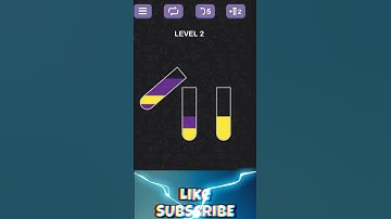 Water Sort Puzzle Level 2 #shorts   #ytshorts