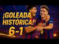⚡¡GOLEADA ÉPICA en MONTJUÏC! 🔥 El Barça DESTROZA al Olympiacos con show de FERMÍN y RASHFORD 💥