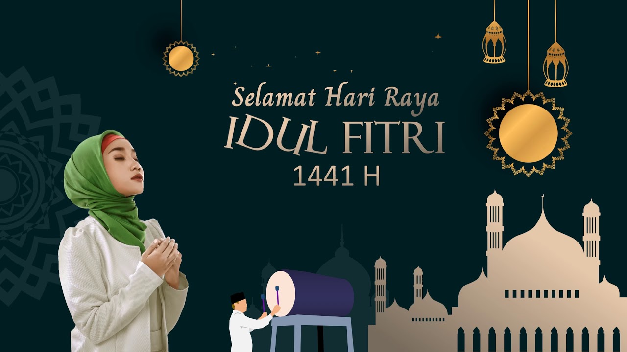 UCAPAN IDUL FITRI 1441 HIJRIAH TAQOBALALLAHU MINNA WA ...