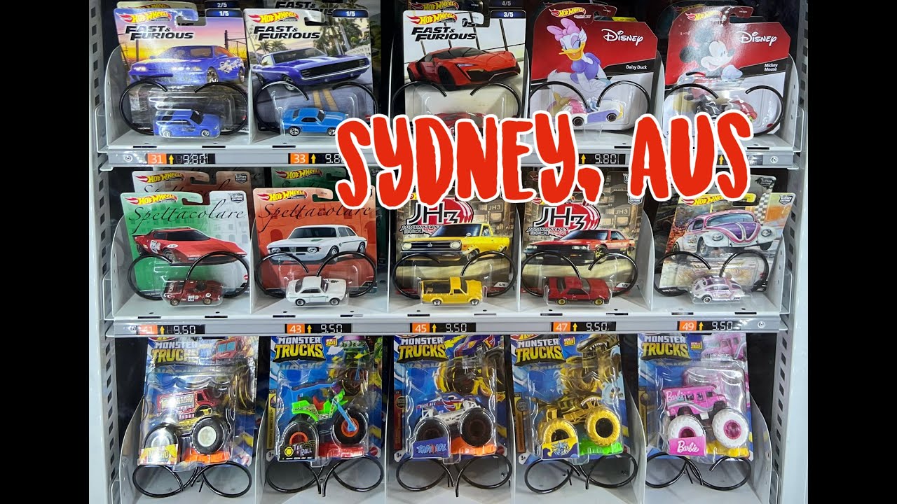 Hot Wheels Vending Machine Sydney, Australia YouTube