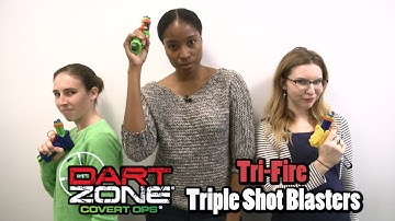 Dart Zone Covert Ops Tri-Fire from Prime Time Toys