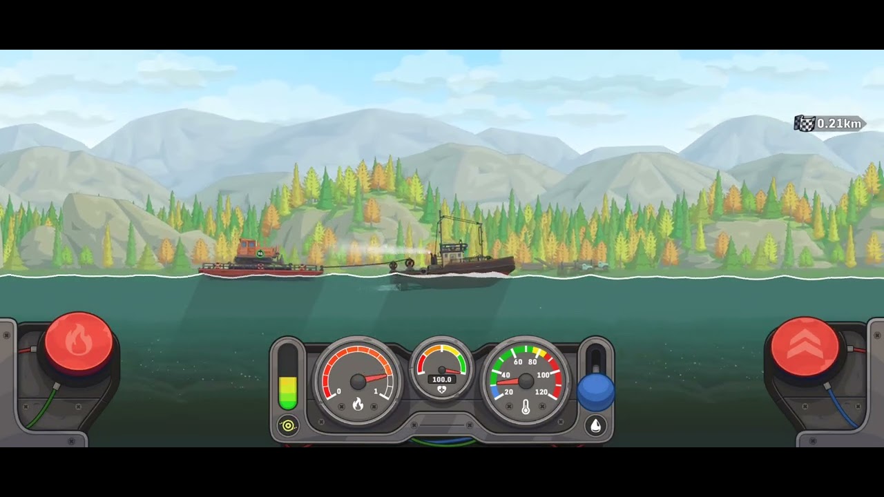 I was driving a ship in a game called Ship Simulator