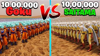 1 Million GOKU VS 1 Million SAITAMA screenshot 4
