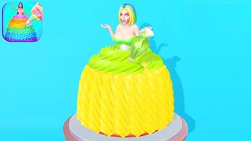 ICING ON THE DRESS 👸👗 CHALLENGE GAME All Levels Gameplay Walkthrough iOS, Android (Max Level 1LVE)