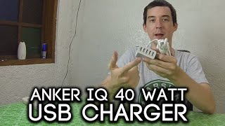 Celebrity Anker IQ 40 watt USB charger Wealth