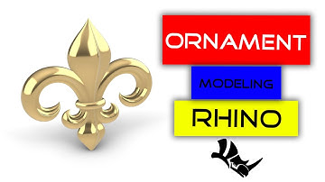 Rhino 3d tutorial - Ornament modeling
