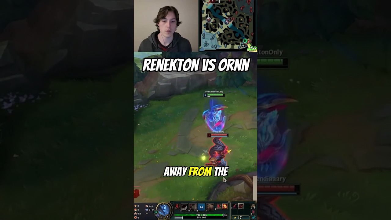 That Eclipse Terminus Oneshot 😳 - Renekton Vs Ornn