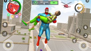 Spider Rope Man hero 2021 – Crime City Simulator Free Crime Action Games 2018 Gameplay screenshot 4