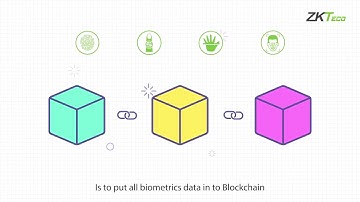 Biometrics with Blockchain Concept by ZKTeco