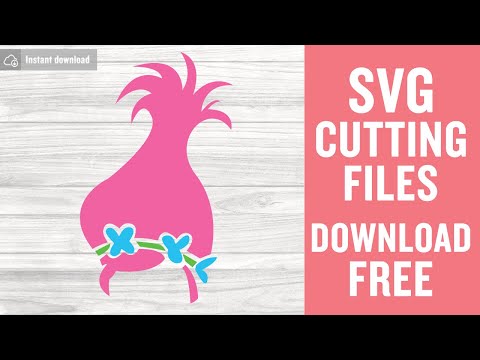 Trolls Poppy Hair Svg Free Cutting Files for Silhouette Free Download