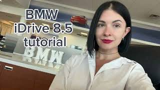 How to use BMW iDrive 8.5