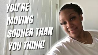 You re moving sooner than you think a large check is coming to pay off your debt