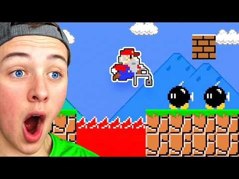 Reacting to the FUNNIEST Mario Animations! (Level Up)