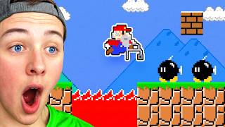 Reacting to When MARIO JUMPS he Gets OLDER! (Level Up)