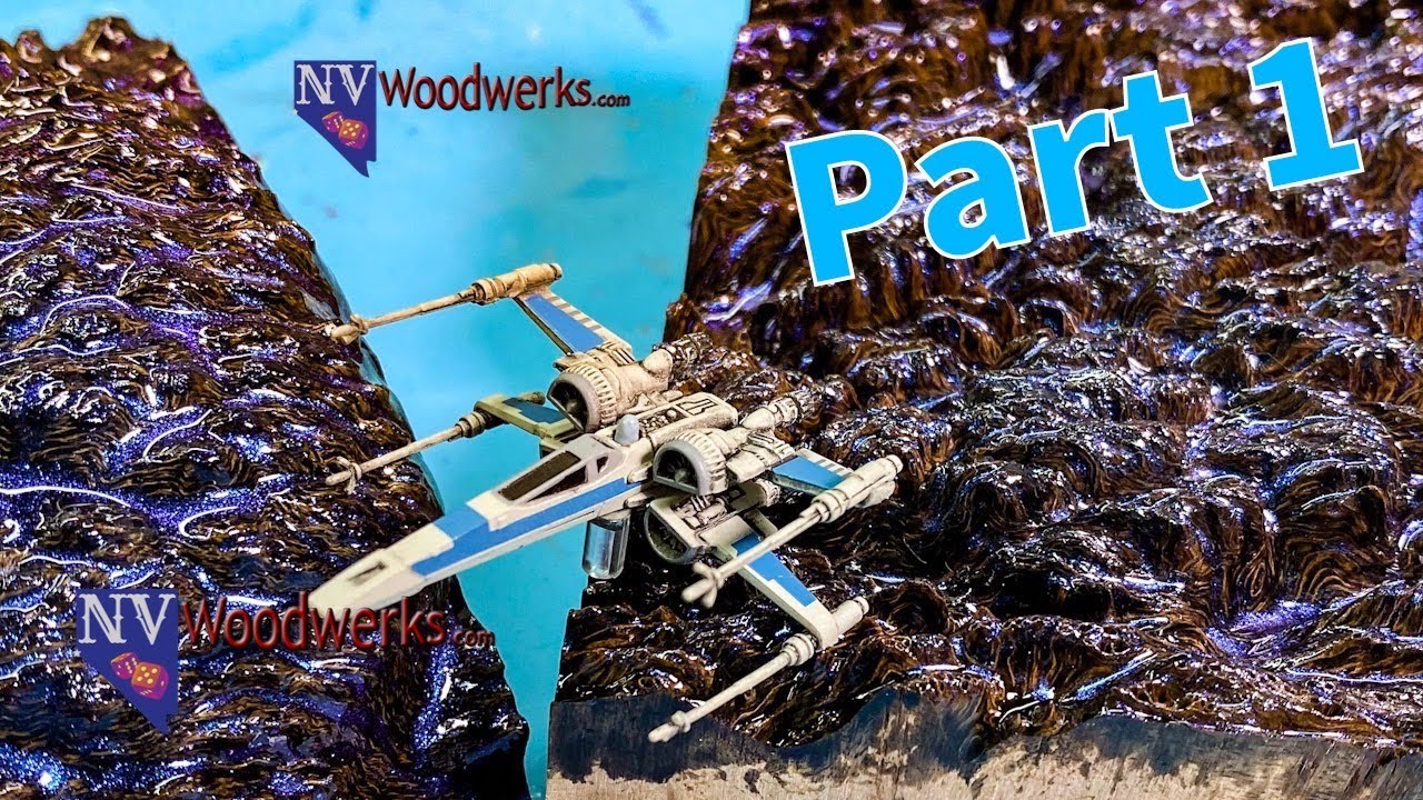 🔴Replay:Casting an X-Wing Alumilite and Burl Turning Blank - Part 1| Episode 99