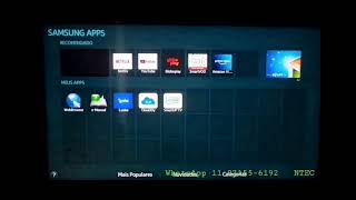 COMO BAIXAR VÁRIOS APLICATIVOS NA TVs  MAIS ANTIGAS DA SAMSUNG (SÉRIE J) VIA IP NO MODO DESENVOLDOR. screenshot 5