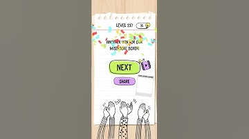 Brain Test Level 237 Walkthrough Solutions