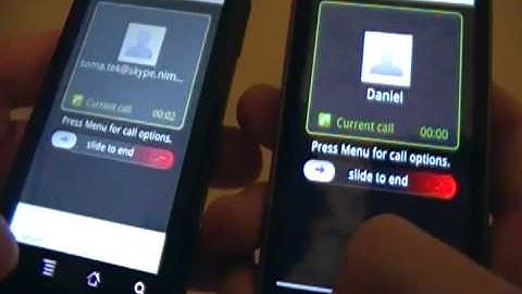 Skype for Android with Nimbuzz