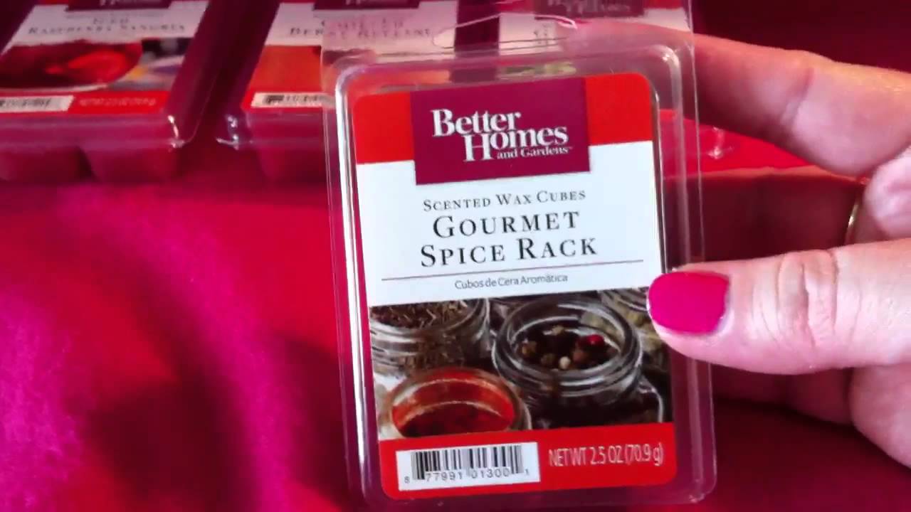 better homes and gardens holiday wax melts