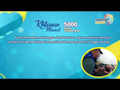 Sedekah Kreatif - Update Donasi Khitanan Masal (2021)