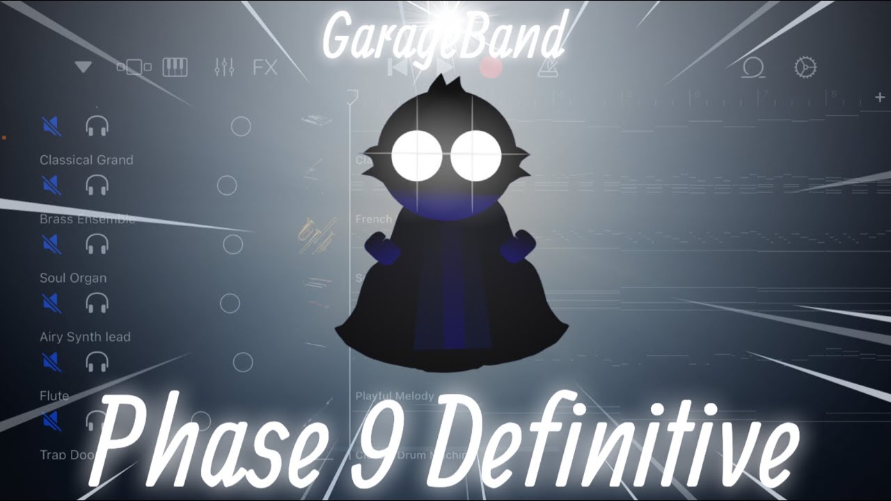 Sprunki phase 9 definitive in GarageBand 🎸