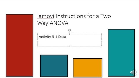 jamovi instructions for Two Way ANOVA  using Act 9 1 data mp4
