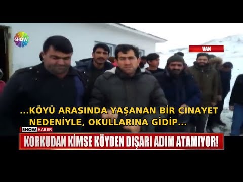 Korkudan Kimse Köyden Dışarı Adım Atamıyor!