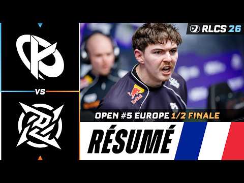 KCORP vs NIP | RÉSUMÉ 1/2 FINALE - OPEN #5 EU RLCS 2026