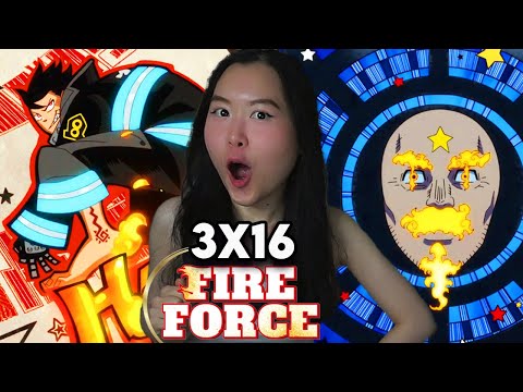 SHINRA IS SPEED!!!🔥 Fire Force Season 3 Episode 16 REACTION