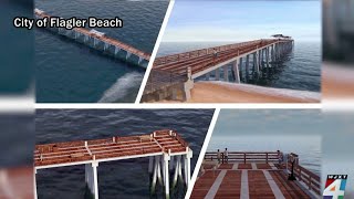 Battered By Storms, Flagler Beachs New Pier Will Be Wider, Taller, Made Of Concrete