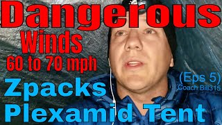 High Winds 60 - 70 mph | Zpacks Plex Tent