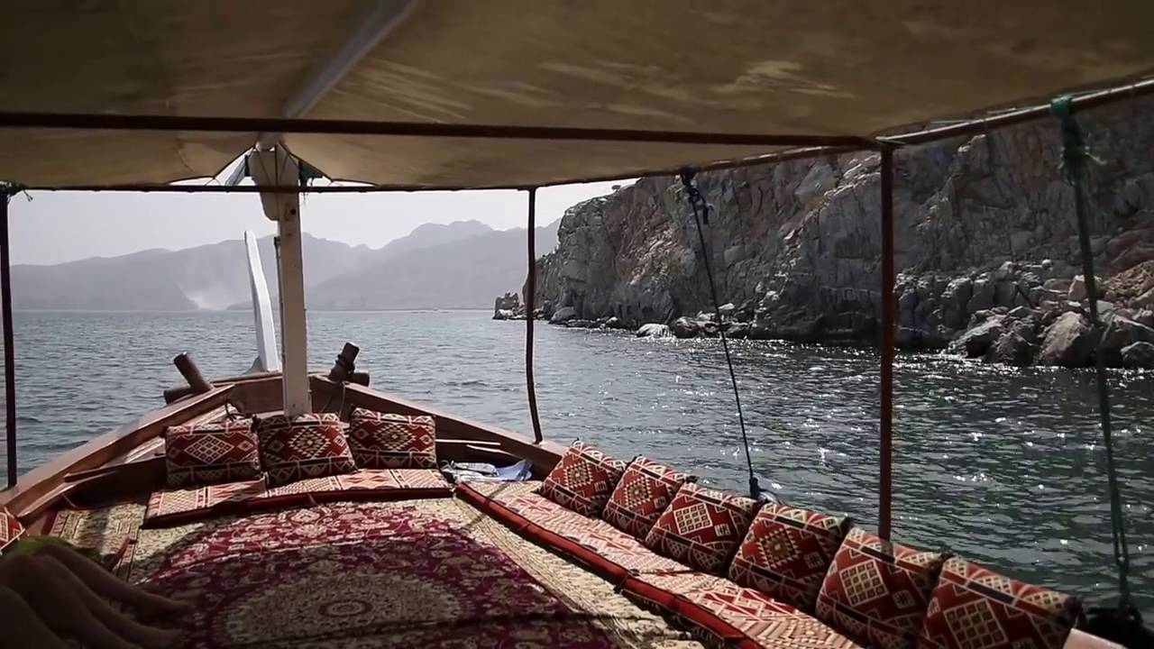 Dhow cruise and snorkeling in Khasab, Musandam peninsula, Oman 2016