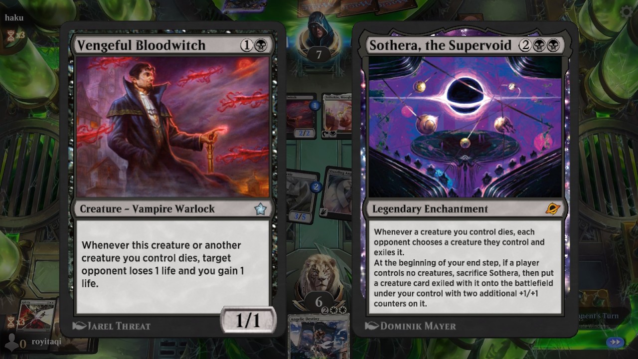 Vengeful Bloodwitch Almost Got Me - MTG Gameplay