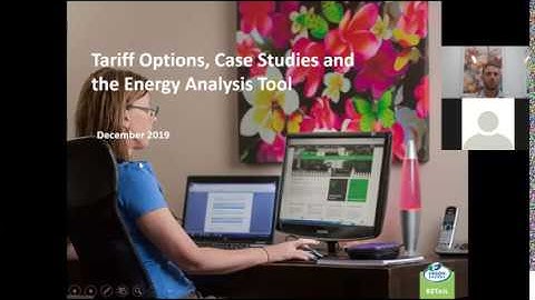 QFF Energy Savers Webinar: Tarrif options, case studies and the energy analysis tool