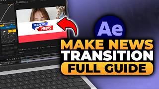 How To Make News Transition in After Effects (𝟮𝟬𝟮𝟲) | 100% WORKS | NO Yapping, To The Point & EASY