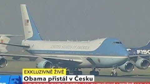 Air Force One ATC Prague 8.4.2010
