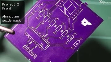 KiCad like a Pro: The PCBs from the course, received from OSHPark
