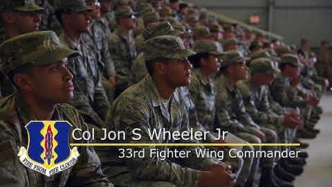 33rd Fighter Wing Change of Command (2019) 🇺🇸