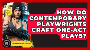 How Do Contemporary Playwrights Craft One-Act Plays? - Artists Behind the Art