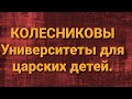 Семья Колесниковых/Университеты для царских детей/Обзор влогов.