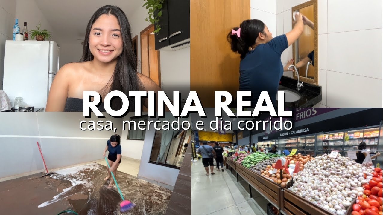 COLOCANDO A CASA EM ORDEM EM MEIO A CORRERIA| VLOG VIDA REAL 💖