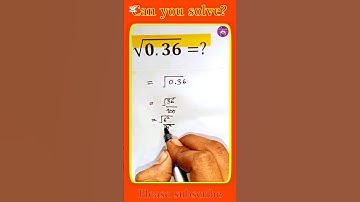 How to solve square root problem #maths #mathstricks