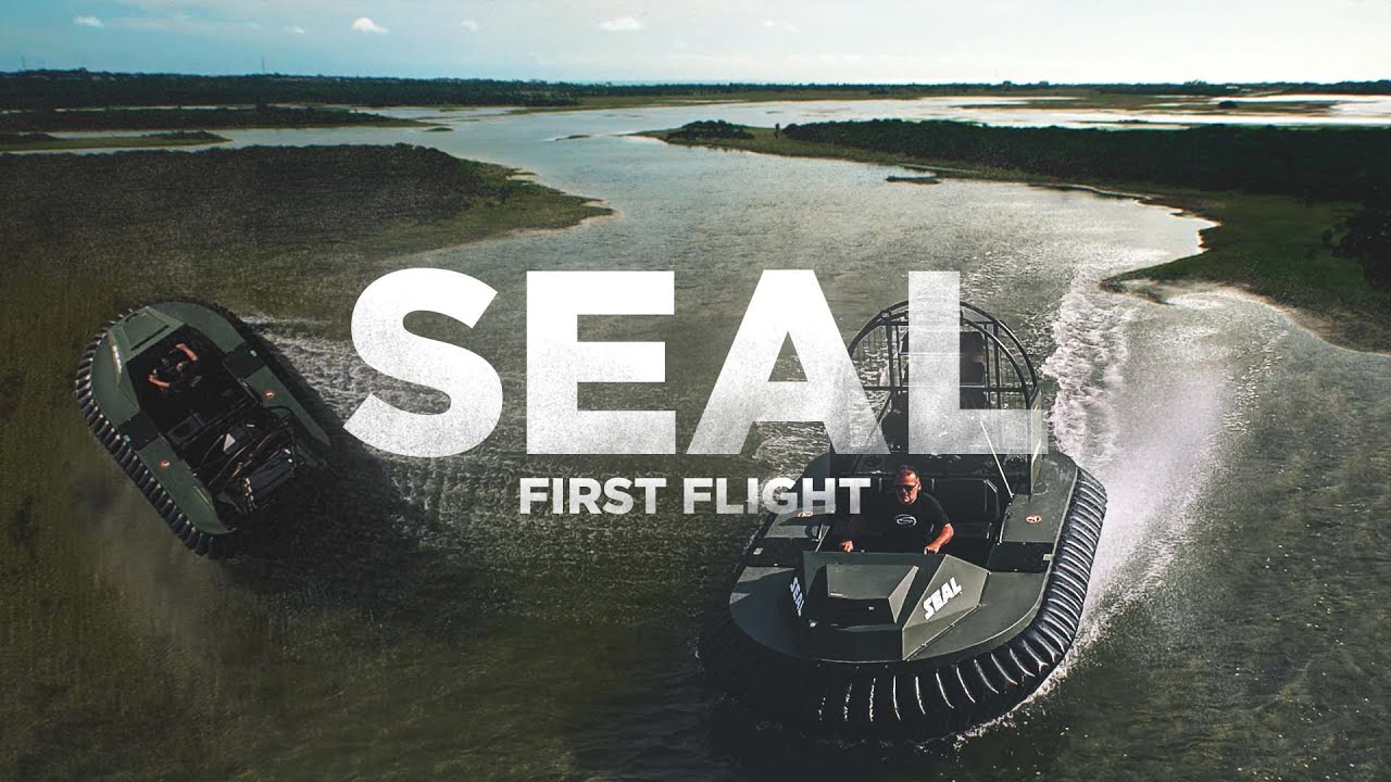 Primeiro vôo do EX-Seal / Exodus Hovercraft do Brasil
