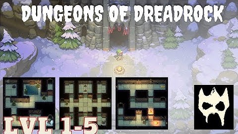 Dungeons of Dreadrock 👹☠️ | Lvl 1-5 | Gameplay Walkthrough