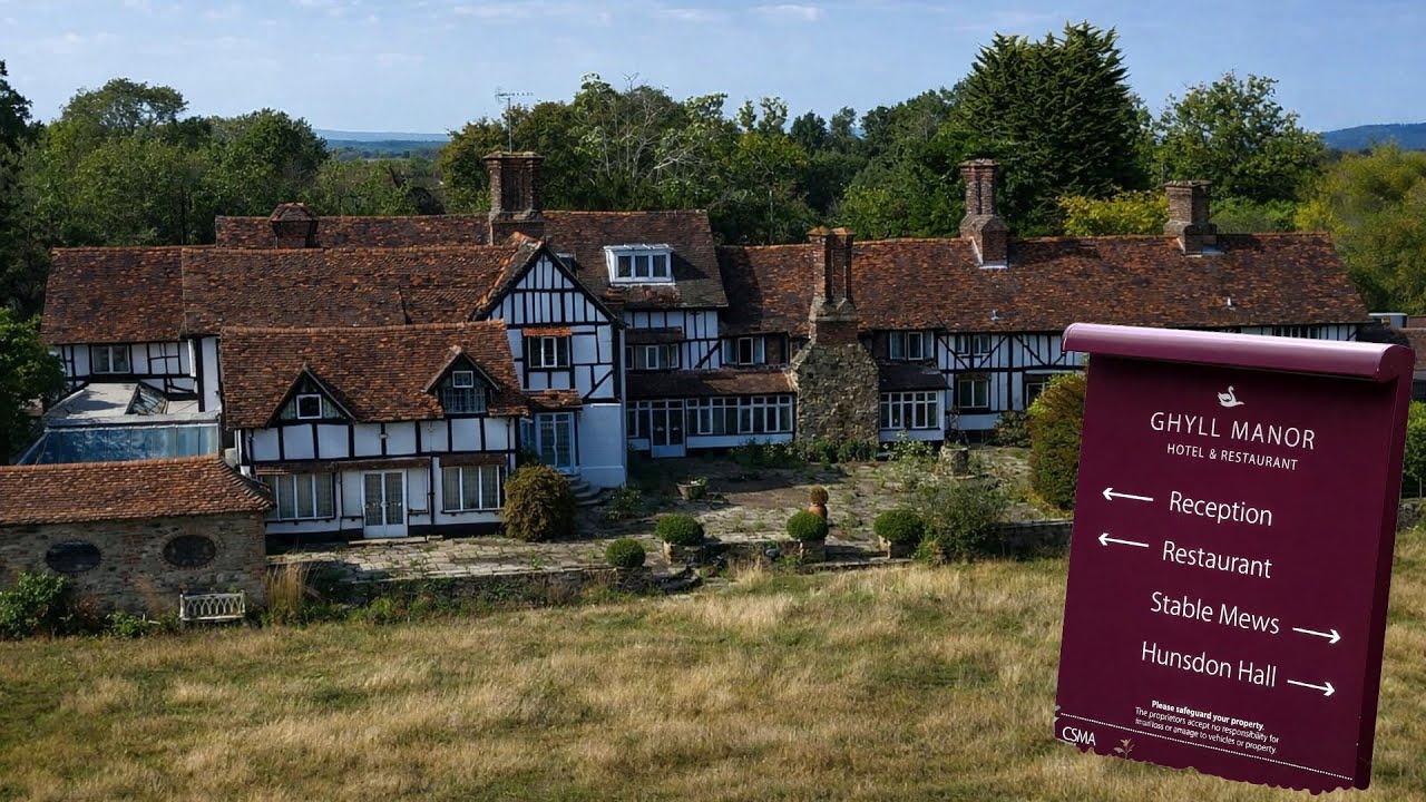 Заброшенное поместье Гилл | Все, что осталось внутри (сработала сигнализация)