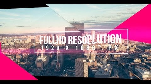 Triangle Reel Opener (After Effects template)